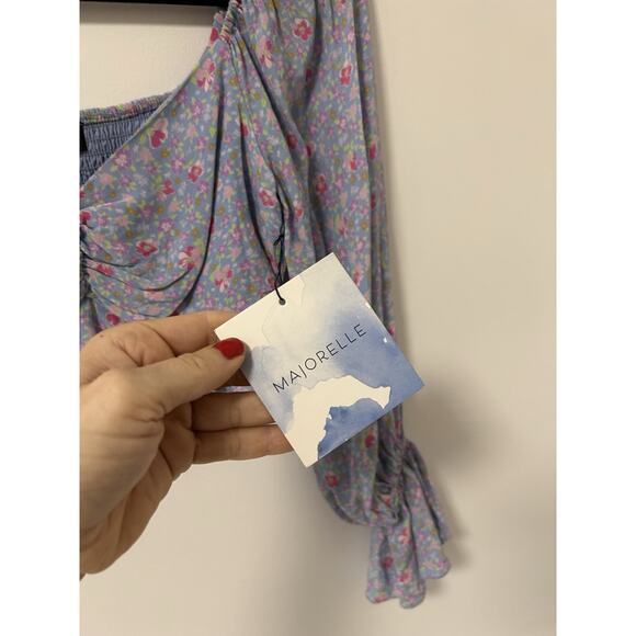 SOLD OUT Majorelle‎ Revolve Paddy Floral Bra Top Crop Boho Cottage Fairy Size XS - Picture 4 of 12